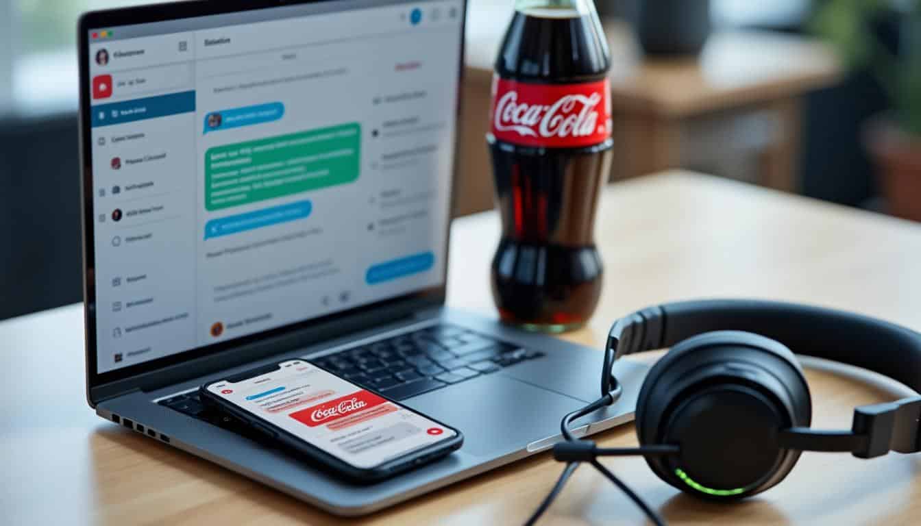 contactez le service client coca-cola facilement par téléphone, chat ou e-mail pour toute question ou assistance après-vente.